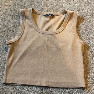 Tan tank top